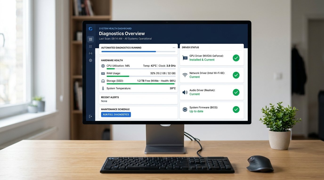 Automated Diagnostics Overview Dashboard